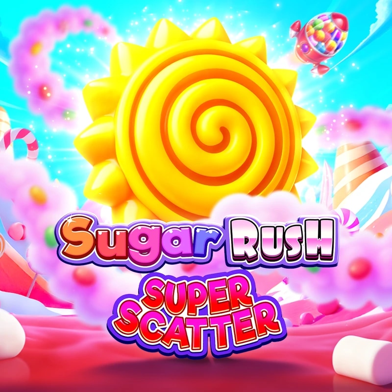 Sugar Rush Super Scatter key art